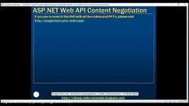 05 Part 5 ASP NET Web API Content Negotiation