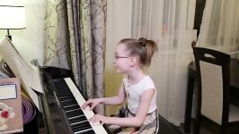 Cute Russian Girl Singing Soviet Anthem