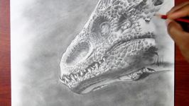 Drawing Indominus Rex from Jurassic World