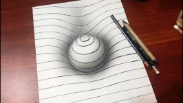 Drawing Easy How to Draw a 3D Sphere with Lines