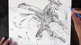 Drawing Thor  Marvel Comics