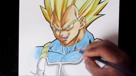 Drawing Vegeta Super Saiyan  Dragon Ball Z