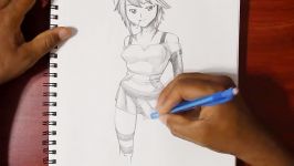 Sketching Mizore Shirayuki  Rosario + Vampire Anime