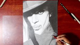 Prince Portrait  June 7 1958  April 21 2016  Pencil Shading Portrait