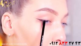 فیلم کشیدن خط چشم اینستاگرام + آموزش ساده کشیدن خط چشم