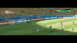 برزیل  شیلی، یک هشتم نهایی جام جهانی 2014 برزیل