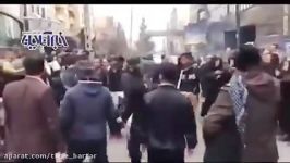 عزاداری خانواده های کارکنان ملوانان کشتی سانچی امروز مقابل شرکت ملی نفتکش