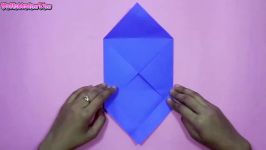 اوریگامی پاکت  آموزش ساخت پاکت کاغذی  کاردستی