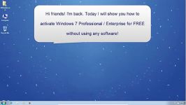 How to activate Windows 7 Enterprise without product key