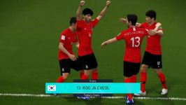 گیم پلی جام ملت های آسیا 2019 کره جنوبی فیلیپین