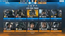 RainbowSixPro League Season 8Team Vitality vs Millenium