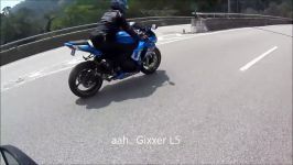 Triumph Street Triple R chasing... faster bikes S1000RR ZX10R