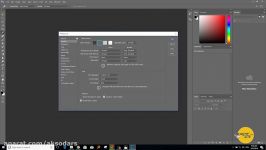 تنظیمات پیش فرض فتوشاپ درس سوم