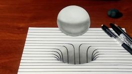 Drawing a 3D HoleSphere with Lines