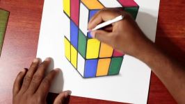 Drawing a 3D Rubiks Cube