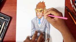 Amazing Art  Drawing Franklin from GTA in 3D  3D Trick Art on Paper