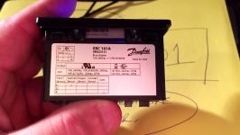 Danfoss ERC Digital Temperature control. Programming The control.