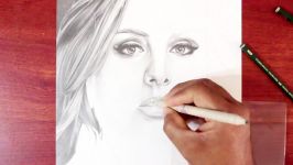 Drawing Adele  Pencil Shading Portrait Art