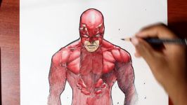 Drawing Daredevil  Long Version