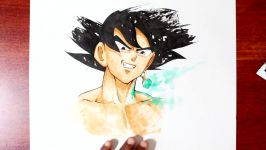 Drawing Black Goku  Dragon Ball Super