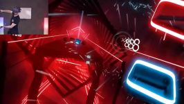 CAN YOU HAVE MORE FUN THAN THIS  Beat Saber HTC Vive Virtual Reality