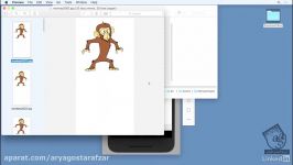 آموزش Android  اعلان انیمیشن های فریم در XML در برنامه نویسی اندروید  آریاگستر