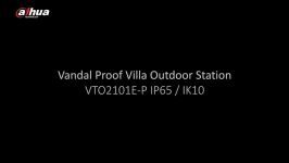 Vandal Proof Villa Outdoor Station Test  Dahua