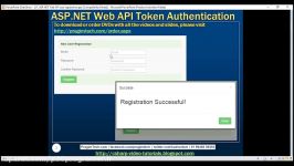 21 ASP NET Web API user registration