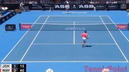 Steve Johnson vs Leonardo Mayer Highlights AUCKLAND 2019