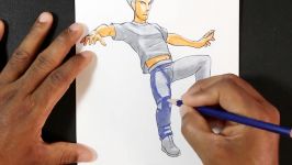 Drawing a 3D Floating Man  Kids and Adults Illusion