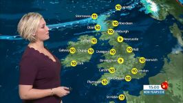 Becky Mantin  ITV Weather 31Dec2018