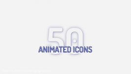 دانلود پروژه افترافکت flat animated Icons مجموعه آیکن های خطی متحرک فلت
