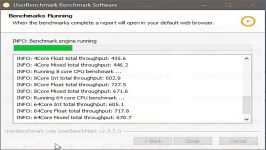 تست سخت افزار سیستم استفاده نرم افزار UserBenchmark