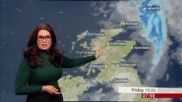 Judith Ralston  Tight Top BBC Scotland Weather 28Dec2018