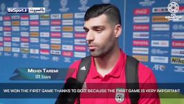 مصاحبه AFC طارمی پس دبل مقابل یمن