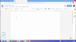 آموزش کار گوگل داکز Google docs