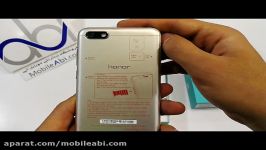 جعبه گشایی گوشی Huawei Honor 7S  موبایل آبی