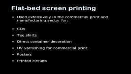 Rotary screen printing aka  silk screen