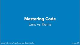 تفاوت بین Ems Rems در Css چیست ؟