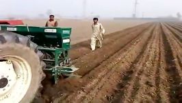 Planting Wheat on Broad Stacks   کاشت گندم بر روی پشته های عریض