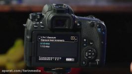 آموزش کامل کار دوربین عکاسی Canon EOS 77D