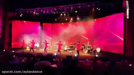 رقص آذربایجانی گروه آیلان موسیقی زنده گروه رستاک وحید اسداللهی در برج میلاد