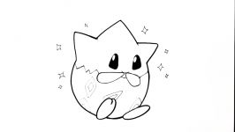 How to Draw Togepi Pokemon  Easy Drawing for Kids Step bt Step