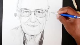 In Memory of Stan Lee  1922  2018  Graphite Portrait