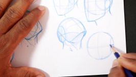 How to Draw Basic Head Structure  Traditional Media #2