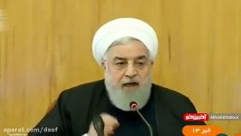 روحانی اشتغال معیشت دو وظیفه مهم دولت است