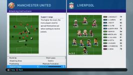 بهترین ترکیب برای تیم منچستر یونایتد در PES 2019