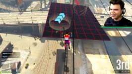 PRECISION Tightrope Skillcourse Challenge GTA 5 Funny Moments