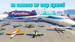 GTA V Online Which is fastest PlaneJet  Top Speed