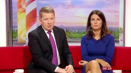 Susanna Reid Amazing  Short Tight Blue Dress With Great Views  121113